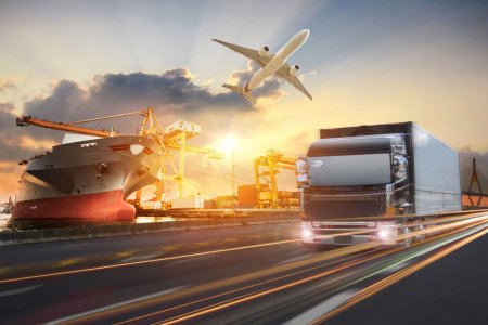 Sea, land, and air logistics